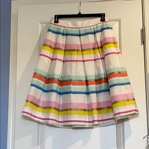 Kate Spade Ribbon Rainbow Cape Pleated Skirt 2